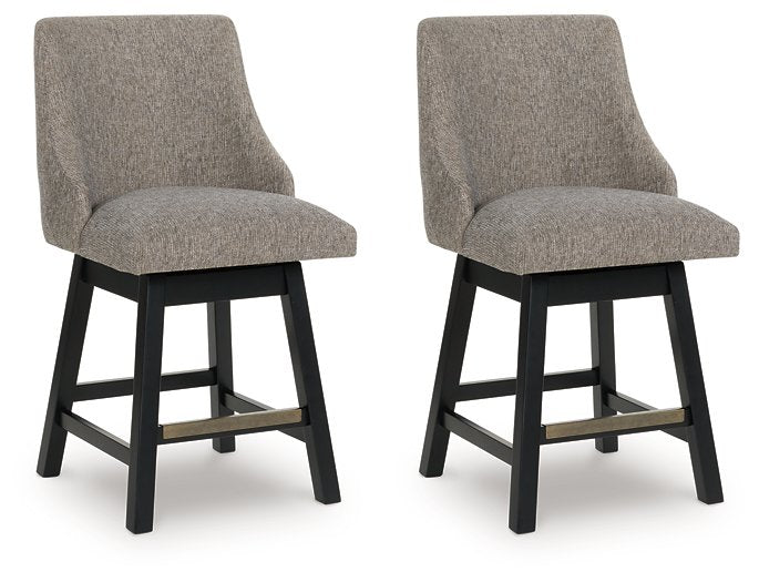 Neymorton Counter Height Barstool (Set of 2) - Furniture 4 Less Outlet (Salinas,CA)