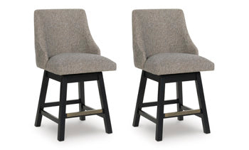 Neymorton Counter Height Barstool (Set of 2) - Furniture 4 Less Outlet (Salinas,CA)