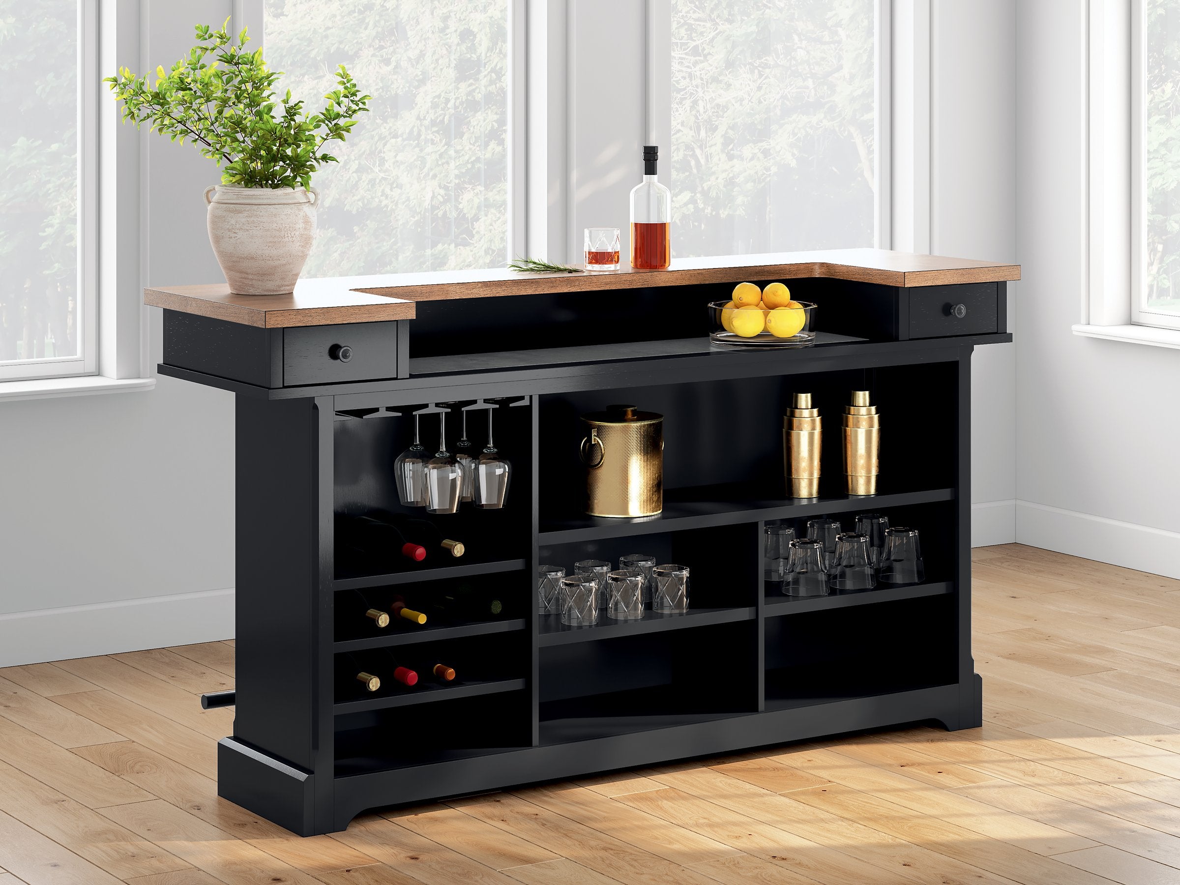 Wildenauer 78" Bar - Furniture 4 Less Outlet (Salinas,CA)
