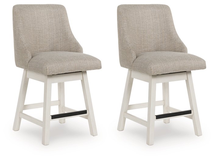 Robbinsdale Counter Height Barstool (Set of 2) - Furniture 4 Less Outlet (Salinas,CA)