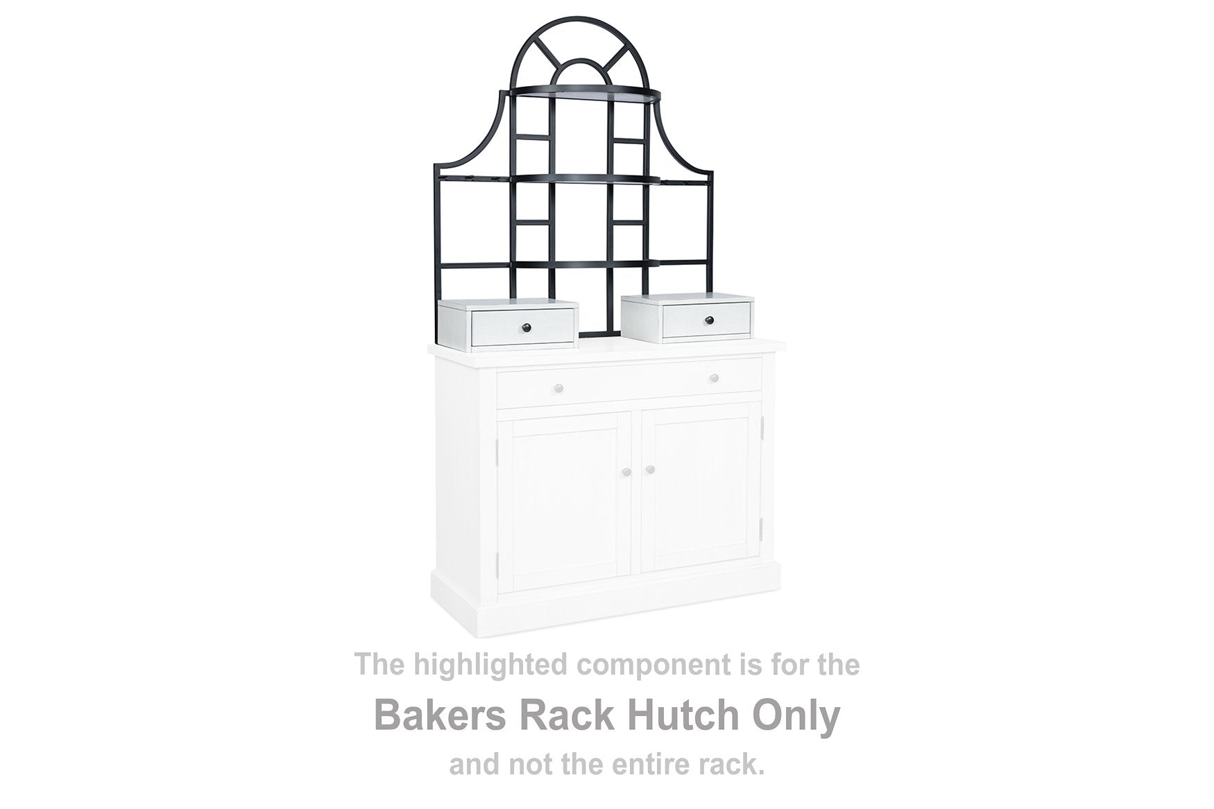 Greddinton Bakers Rack - Furniture 4 Less Outlet (Salinas,CA)
