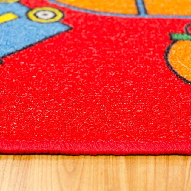 ABBEY Red & Multi 5' X 8' Area Rug - Furniture 4 Less Outlet (Salinas,CA)