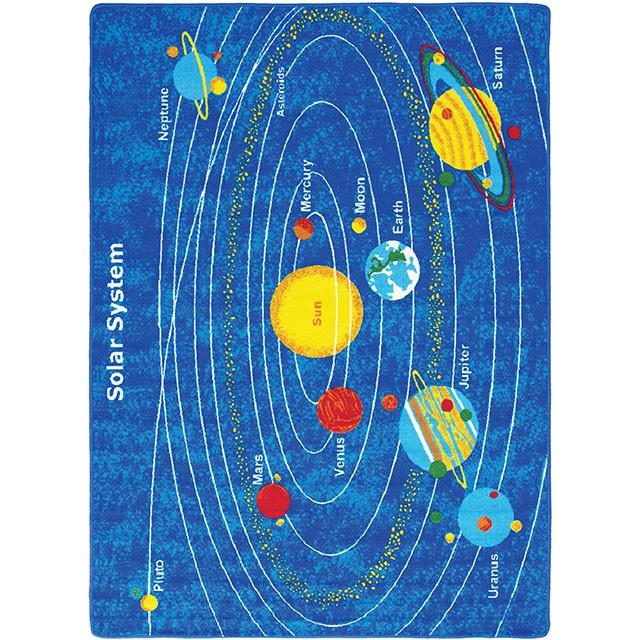 Abbey Solar System 4' 9" X 6' 9" Area Rug - Furniture 4 Less Outlet (Salinas,CA)