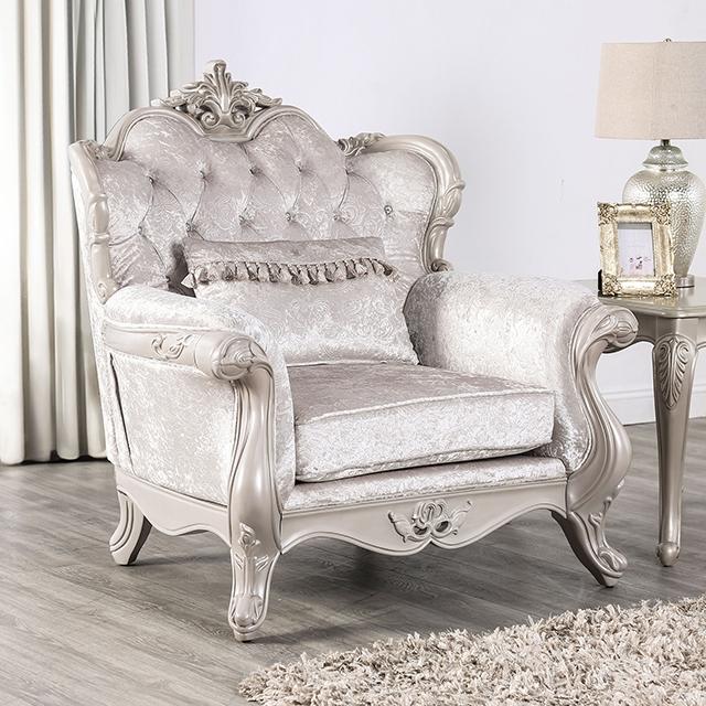 Acapulco Espresso & White Chair - Furniture 4 Less Outlet (Salinas,CA)