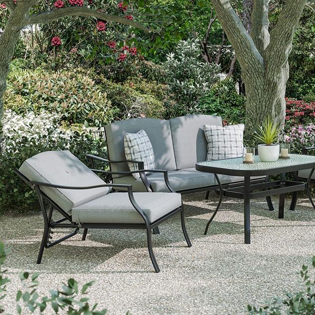 Adele 5 Pc. Conversation Set w/ Adjustable Chairs - Furniture 4 Less Outlet (Salinas,CA)