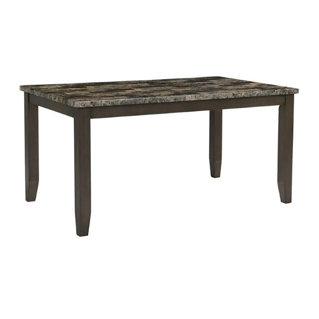 Adia 7 Pc Dinning Table Set Grey & Brown - Furniture 4 Less Outlet (Salinas,CA)