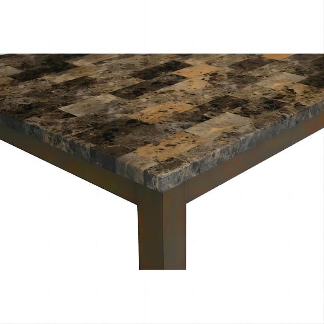 Adia 7 Pc Dinning Table Set Grey & Brown - Furniture 4 Less Outlet (Salinas,CA)