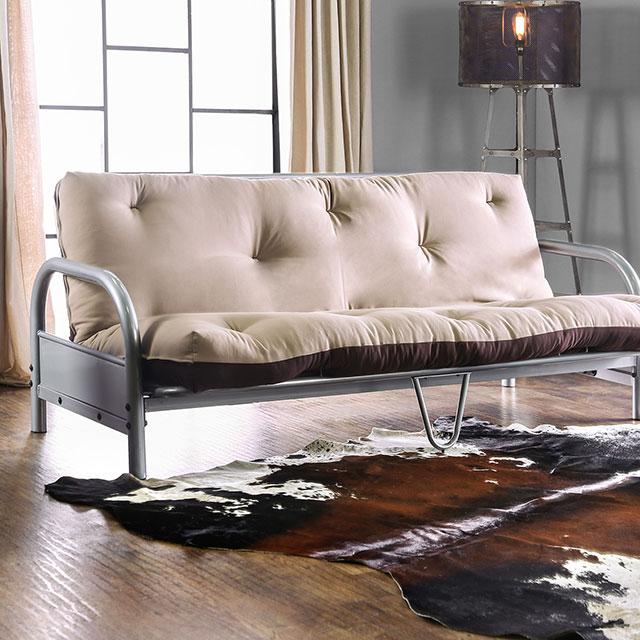 Aksel Black/Red Futon Mattress, Black, Red & Gray - Furniture 4 Less Outlet (Salinas,CA)