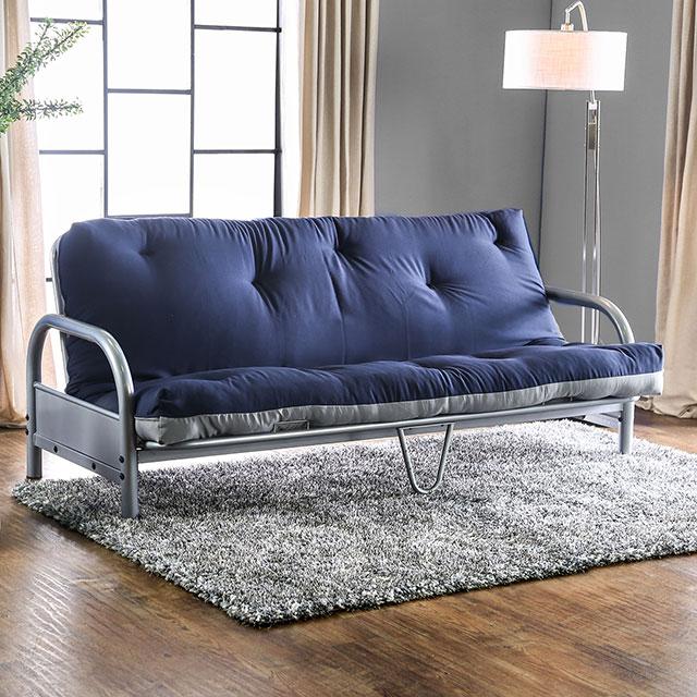 Aksel Black/Red Futon Mattress, Black, Red & Gray - Furniture 4 Less Outlet (Salinas,CA)