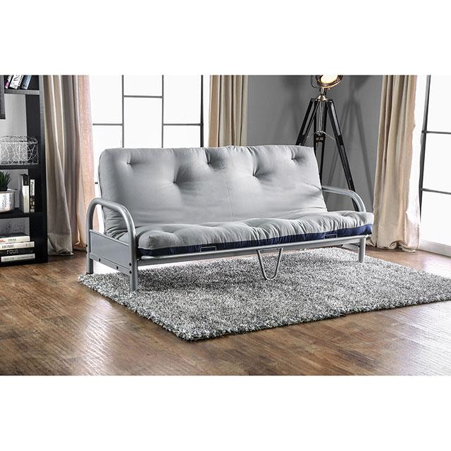 Aksel Black/Red Futon Mattress, Black, Red & Gray - Furniture 4 Less Outlet (Salinas,CA)