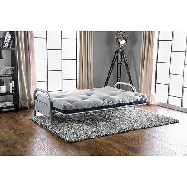 Aksel Black/Red Futon Mattress, Black, Red & Gray - Furniture 4 Less Outlet (Salinas,CA)