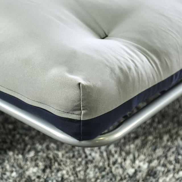 Aksel Black/Red Futon Mattress, Black, Red & Gray - Furniture 4 Less Outlet (Salinas,CA)