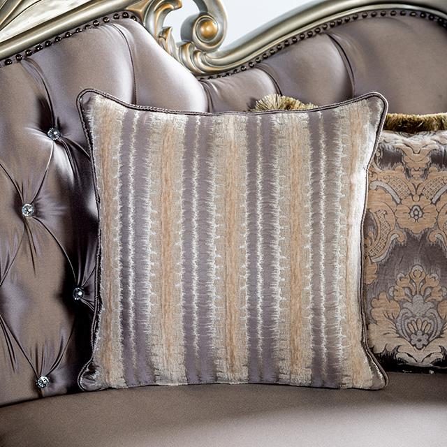 Albacete Sofa Campage & Walnut - Furniture 4 Less Outlet (Salinas,CA)