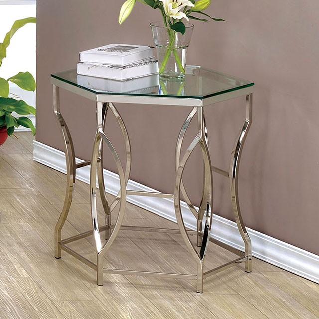 ZOLA Chrome End Table - Furniture 4 Less Outlet (Salinas,CA)