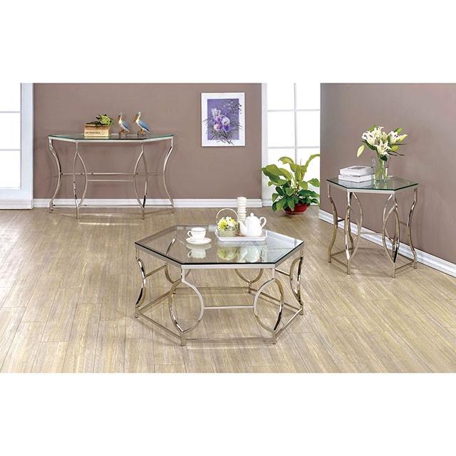 ZOLA Chrome End Table - Furniture 4 Less Outlet (Salinas,CA)