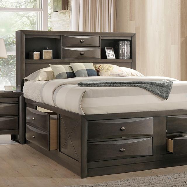 Zosimo E.King, Full, & Queen Storage Bed - Furniture 4 Less Outlet (Salinas,CA)