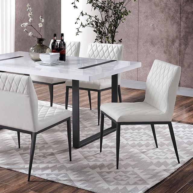 Alessia 7 Pc Dining Table Set - Furniture 4 Less Outlet (Salinas,CA)