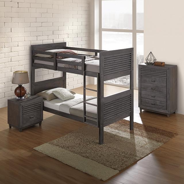 Witham Twin/Full & Twin/Twin Bunk Bed - Furniture 4 Less Outlet (Salinas,CA)