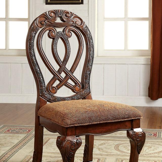 WYNDMERE Cherry Side Chair (2/CTN) - Furniture 4 Less Outlet (Salinas,CA)