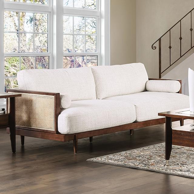 ALESUND Sofa, Beige/Light Oak, Natural & Brown - Furniture 4 Less Outlet (Salinas,CA)