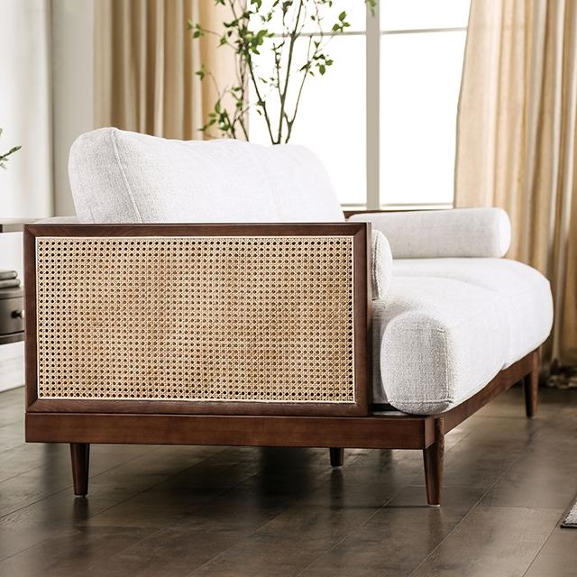 ALESUND Sofa, Beige/Light Oak, Natural & Brown - Furniture 4 Less Outlet (Salinas,CA)