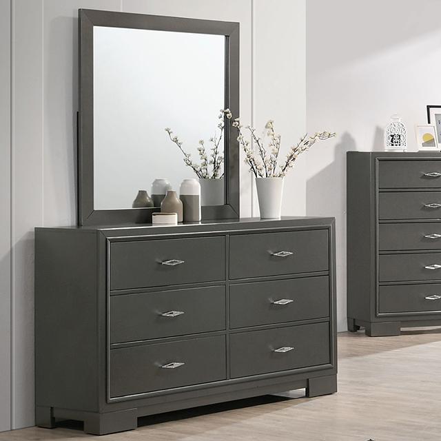 ALISON Dresser, Dark Walnut - Furniture 4 Less Outlet (Salinas,CA)