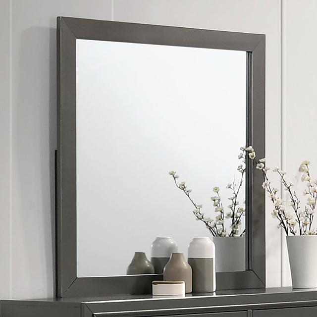 ALISON Mirror, Dark Walnut - Furniture 4 Less Outlet (Salinas,CA)