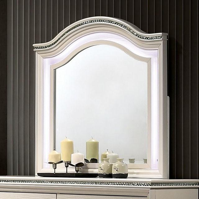 ALLIE Mirror Beige & Rose Gold - Furniture 4 Less Outlet (Salinas,CA)