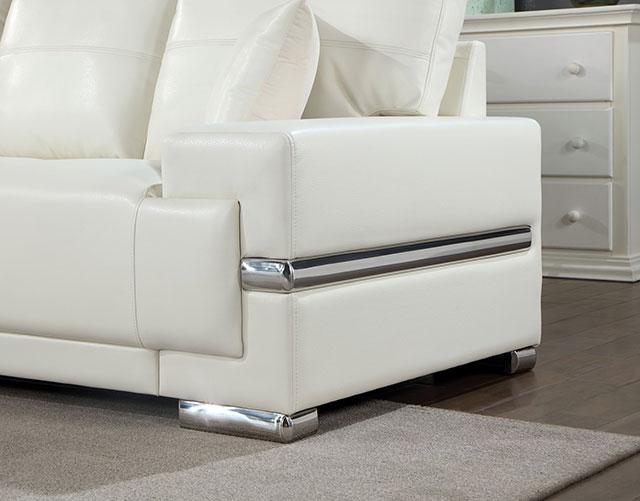 ALTHEA Sectional, White - Furniture 4 Less Outlet (Salinas,CA)
