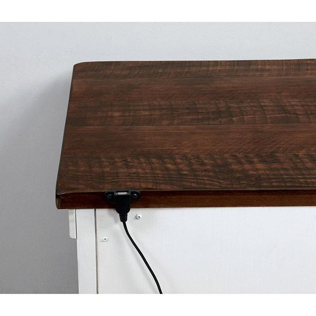 ALYSON Night Stand w/ USB Plug - Furniture 4 Less Outlet (Salinas,CA)