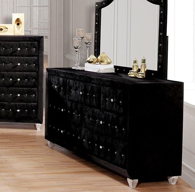 Alzire Black & Gray Dresser - Furniture 4 Less Outlet (Salinas,CA)