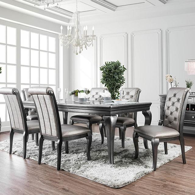 Amina Gray Dining Table - Furniture 4 Less Outlet (Salinas,CA)