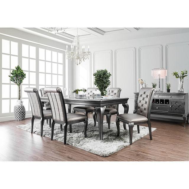 Amina Gray Dining Table - Furniture 4 Less Outlet (Salinas,CA)