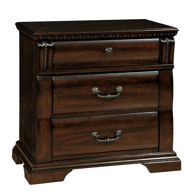 BURLEIGH Cherry Night Stand - Furniture 4 Less Outlet (Salinas,CA)