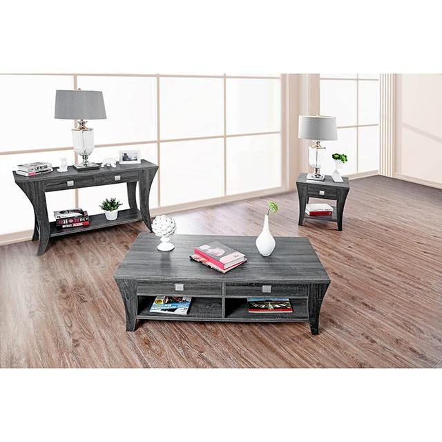 Amity Gray Sofa Table - Furniture 4 Less Outlet (Salinas,CA)