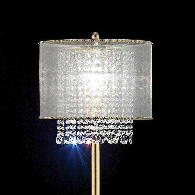Ana Gold Ceiling, Floor & Table Lamp - Furniture 4 Less Outlet (Salinas,CA)