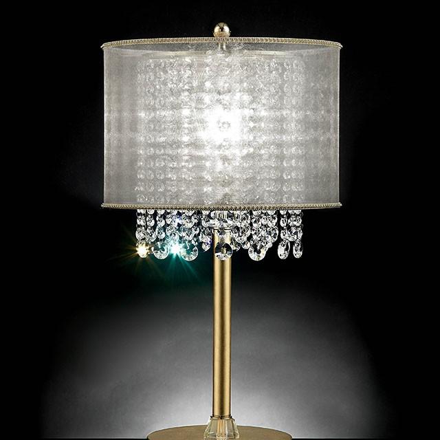 Ana Gold Ceiling, Floor & Table Lamp - Furniture 4 Less Outlet (Salinas,CA)