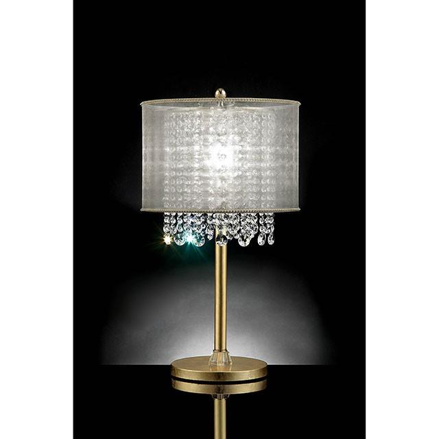 Ana Gold Ceiling, Floor & Table Lamp - Furniture 4 Less Outlet (Salinas,CA)