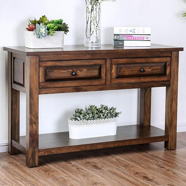 Annabel Walnut Sofa Table - Furniture 4 Less Outlet (Salinas,CA)