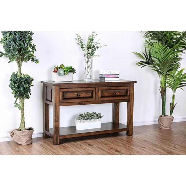 Annabel Walnut Sofa Table - Furniture 4 Less Outlet (Salinas,CA)