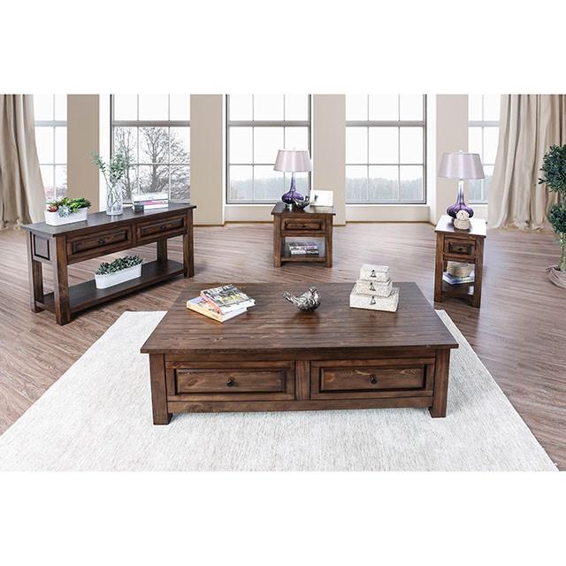 Annabel Walnut Sofa Table - Furniture 4 Less Outlet (Salinas,CA)