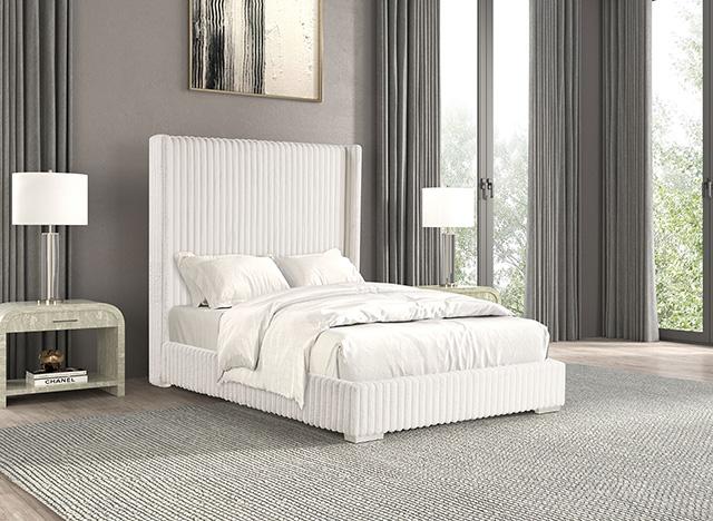Cadwell Bed Black, Grey, Pink & White - Furniture 4 Less Outlet (Salinas,CA)