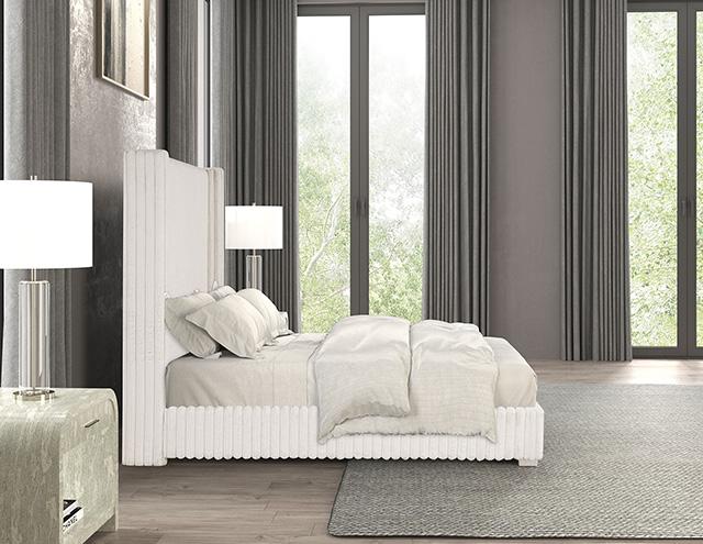Cadwell Bed Black, Grey, Pink & White - Furniture 4 Less Outlet (Salinas,CA)
