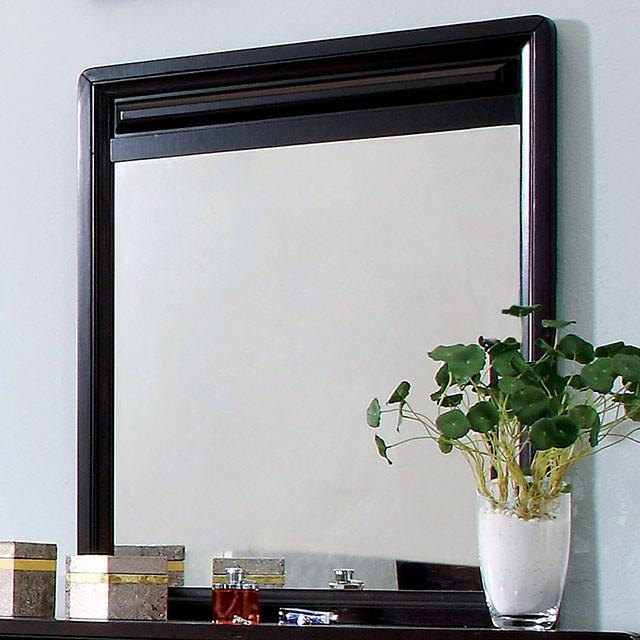 Yorkville Espresso Mirror - Furniture 4 Less Outlet (Salinas,CA)