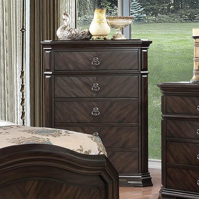 Calliope Espresso Chest - Furniture 4 Less Outlet (Salinas,CA)