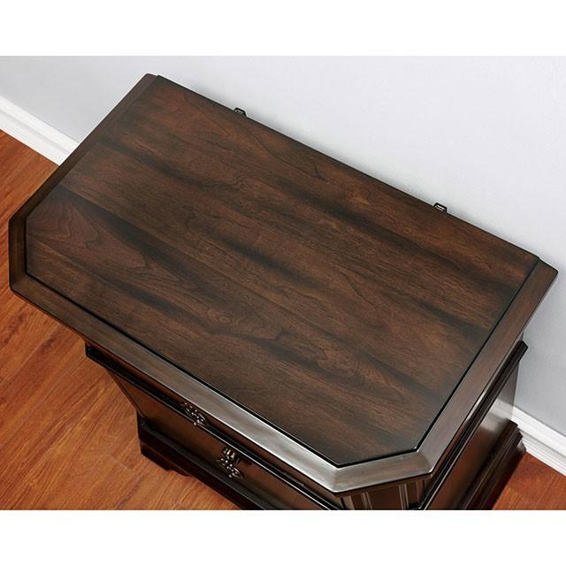 Calliope Espresso Night Stand - Furniture 4 Less Outlet (Salinas,CA)