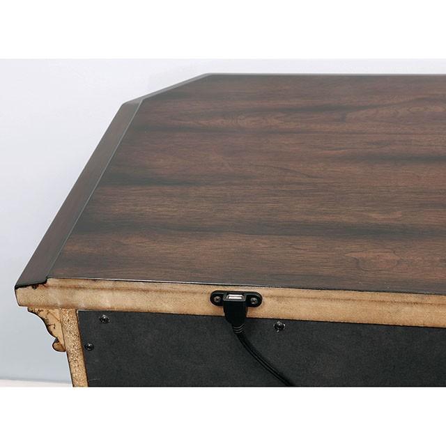 Calliope Espresso Night Stand - Furniture 4 Less Outlet (Salinas,CA)