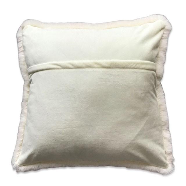 Caparica Off White 20" X 20" Pillow, Off White - Furniture 4 Less Outlet (Salinas,CA)