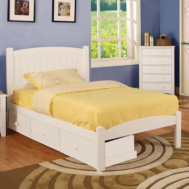 Caren 4 Pc Twin Bedroom Set - Furniture 4 Less Outlet (Salinas,CA)