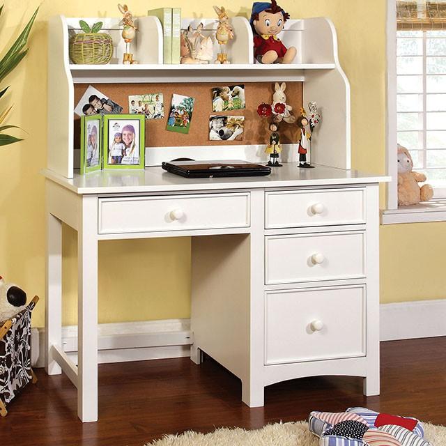 Omnus White Desk - Furniture 4 Less Outlet (Salinas,CA)